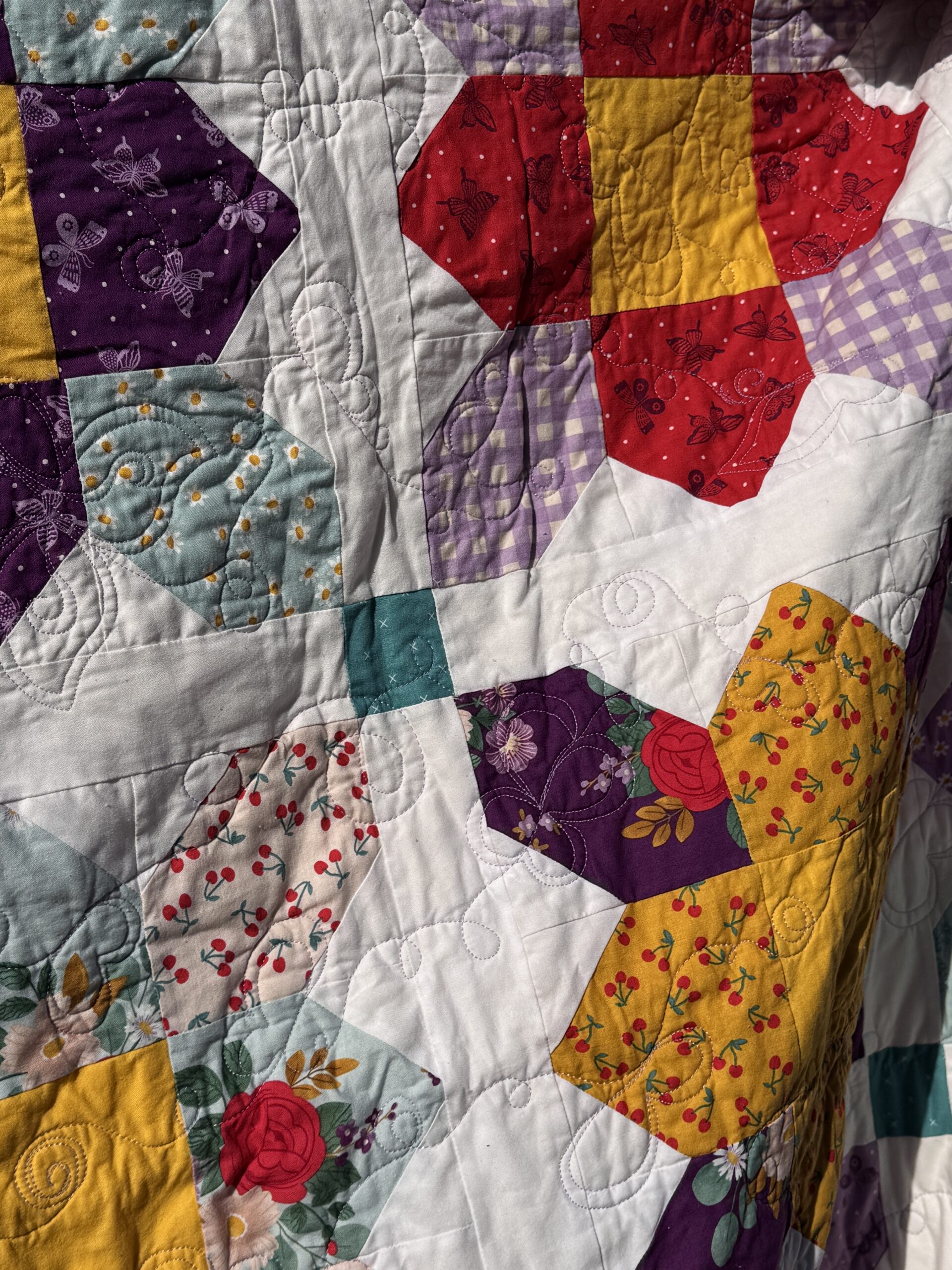 Prairie Wildflowers and Sunshine Quilt - Image 4