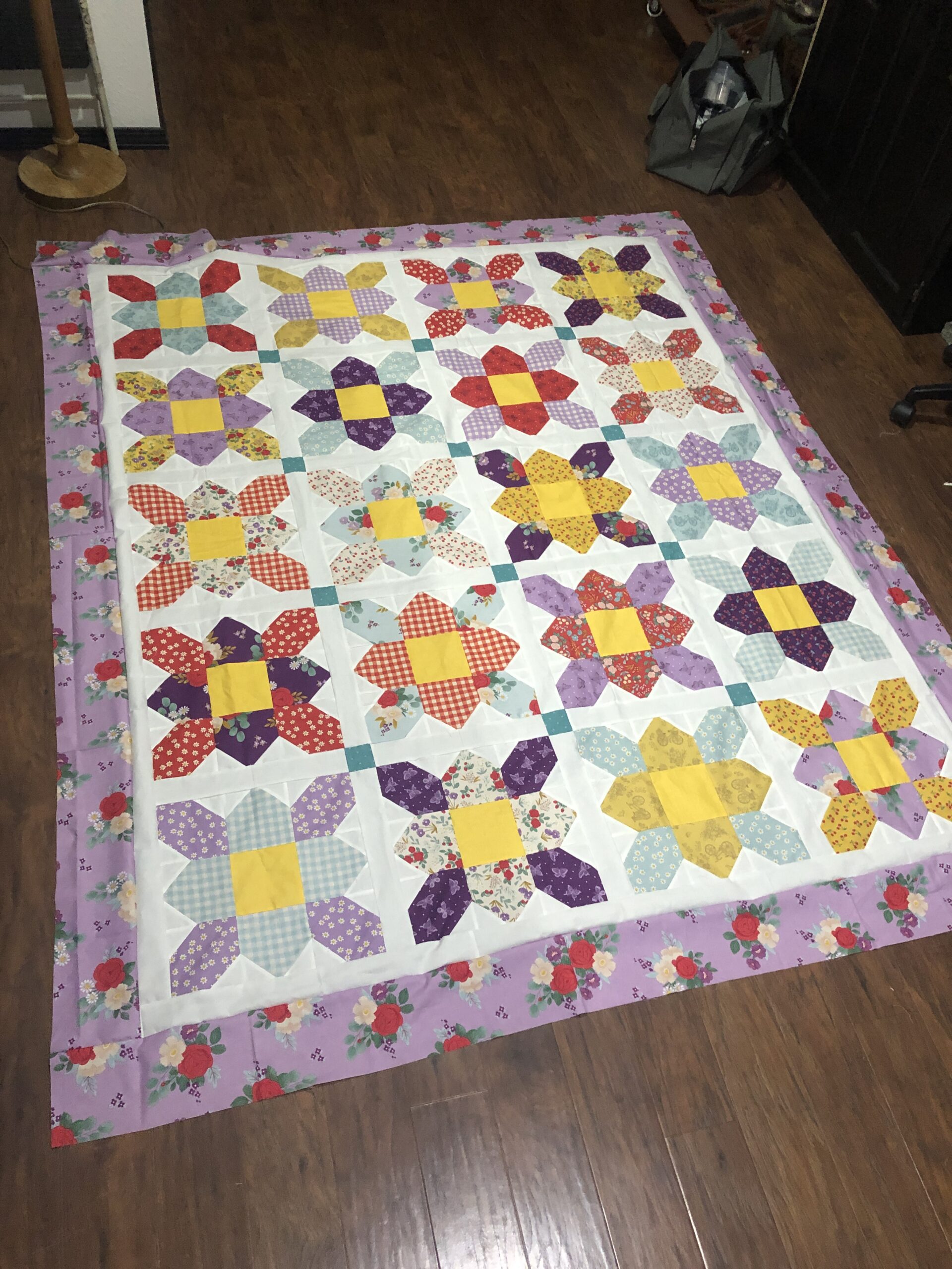 Prairie Wildflowers and Sunshine Quilt - Image 2