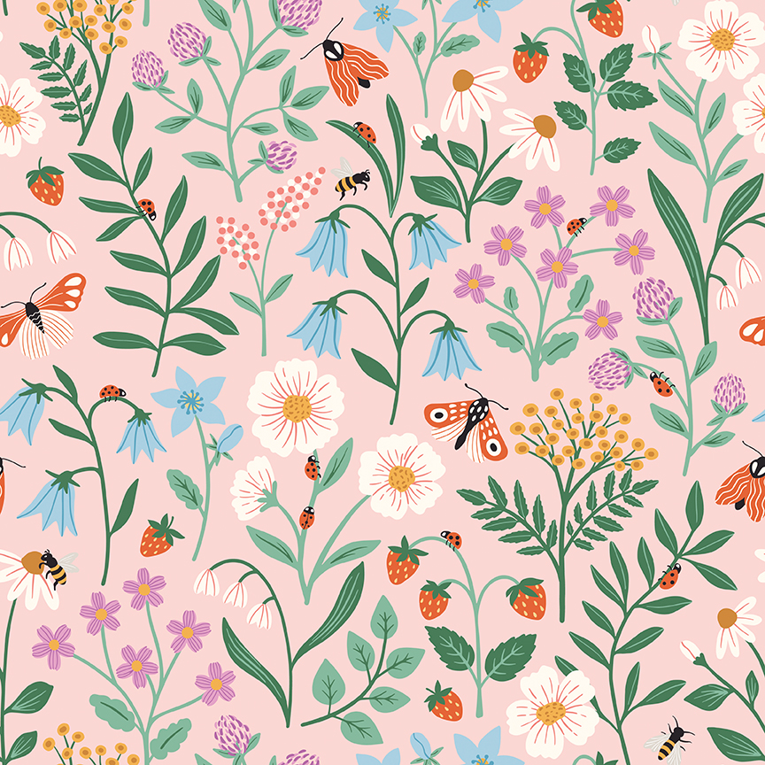Meadow Moments Pink main print