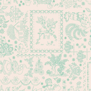 Berry & Sage - Embroidery Latte