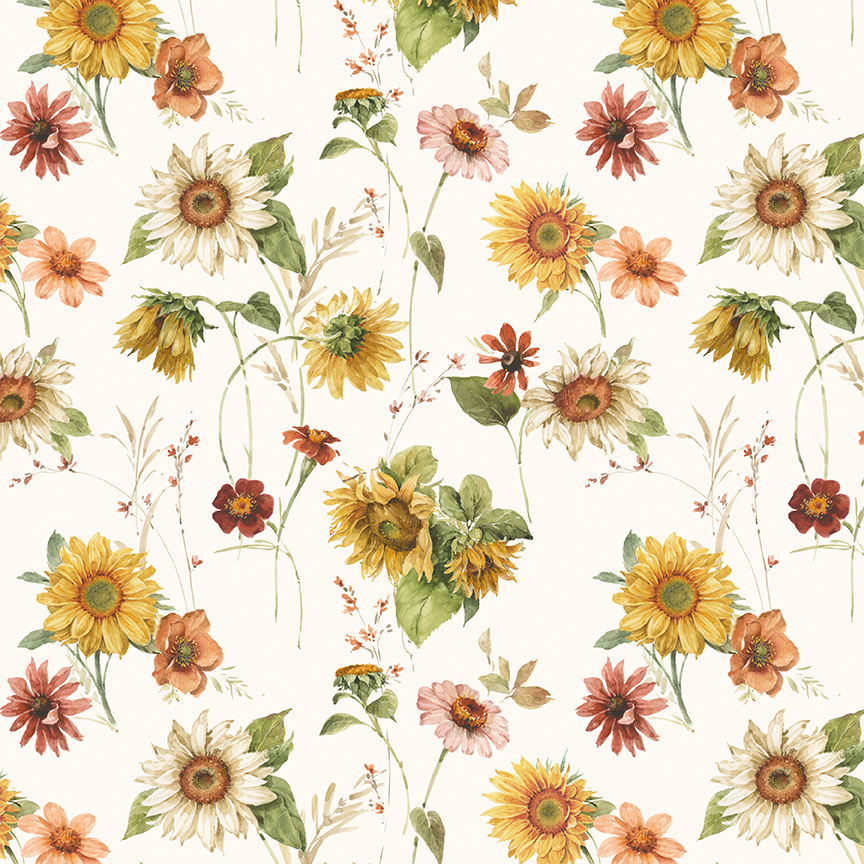 Sunflower Whispers - Half Yard Stack - Image 7