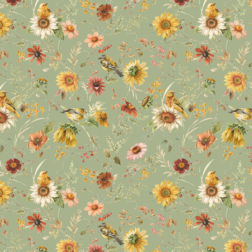 Sunflower Whispers - Half Yard Stack - Image 4