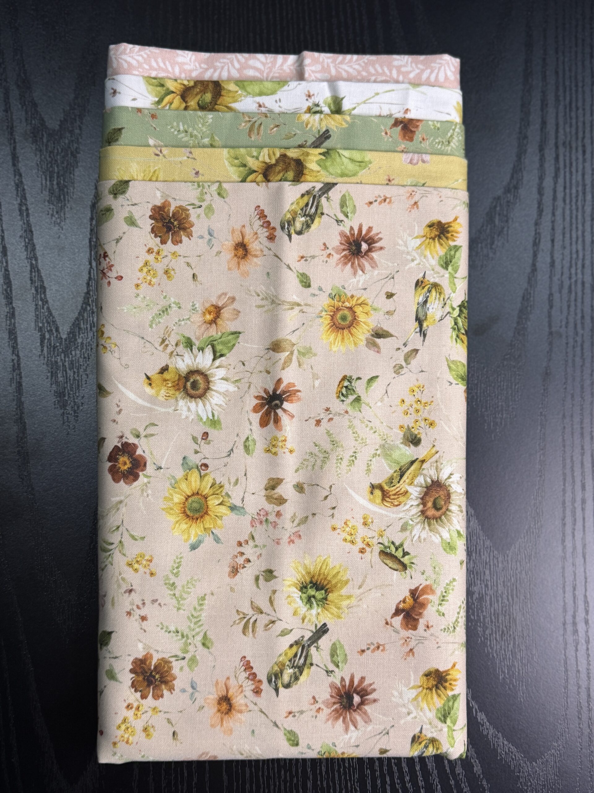 Sunflower Whispers - Half Yard Stack - Image 3