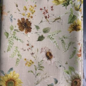 Sunflower Whispers - Pink Floral - Yardage