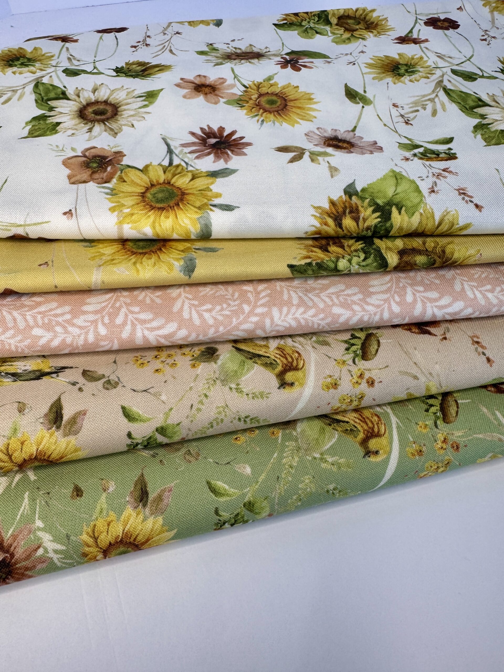 Sunflower Whispers - Half Yard Stack