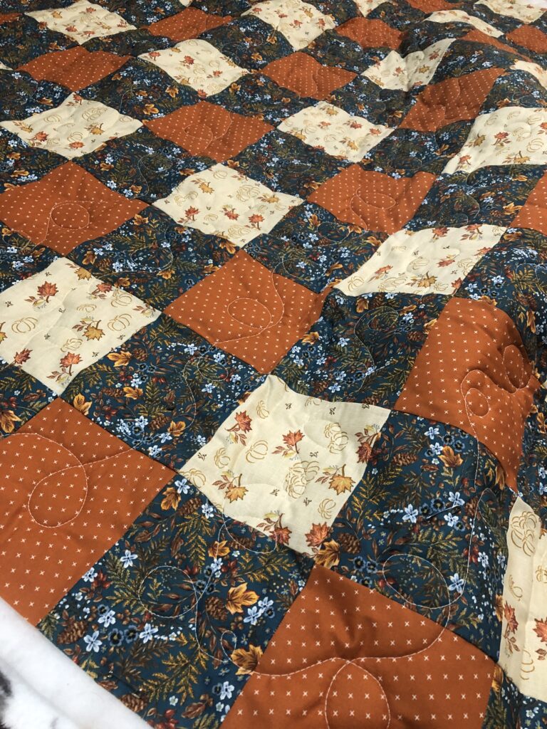 Pumpkin Patch Gingham