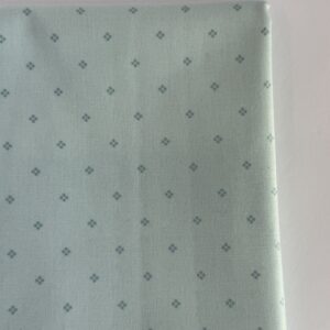 Rose & Violets Blue Dots
