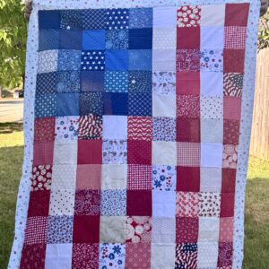 All American Picnic Quilt Kit - Throw & backing